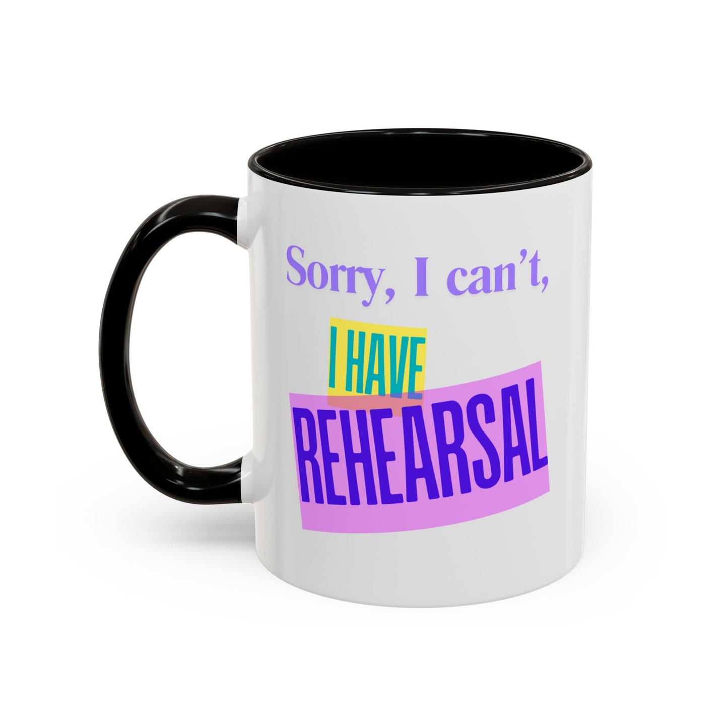 Sorry I can't I have rehearsal mug
