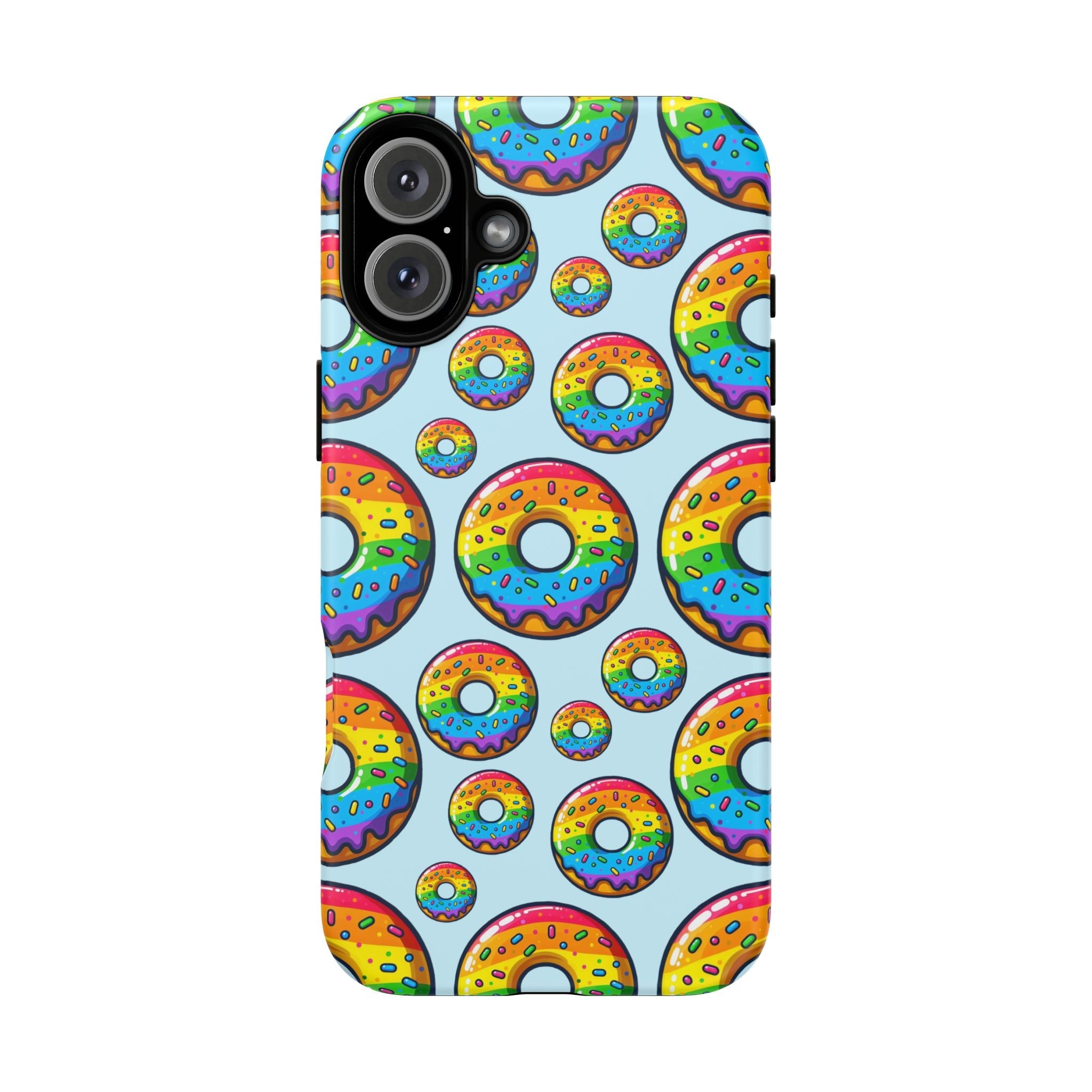 Bespattered Facade Rainbow Sprinkle Donut Tough Case