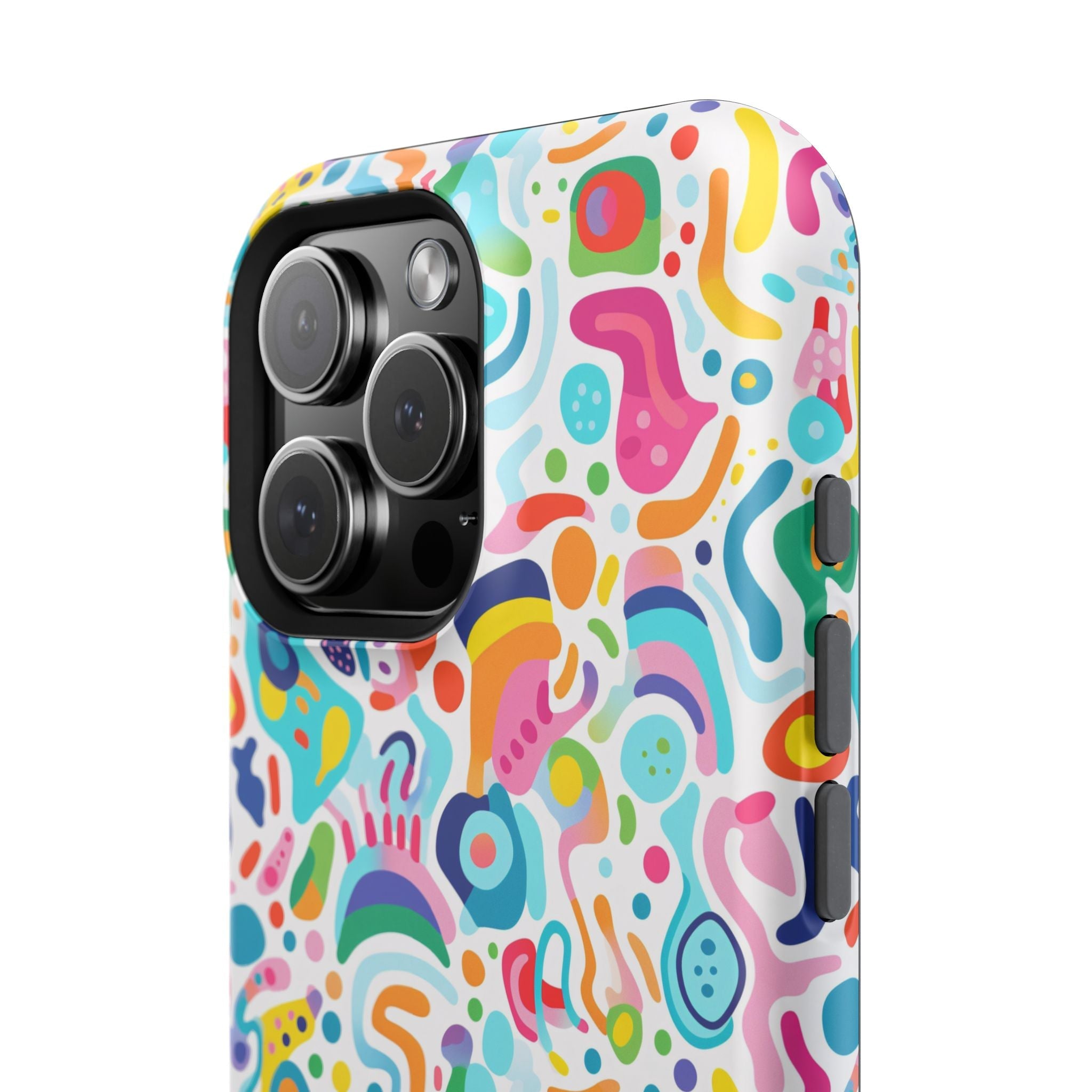 Bespattered Facade Rainbow Doodles MagSafe Tough Case