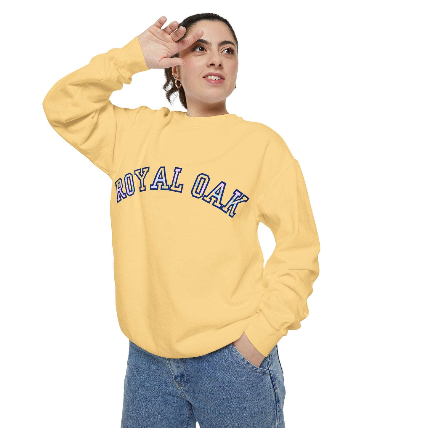 Sweat-shirt Royal Oak Michigan (personnalisez-le avec le nom de votre propre ville !)