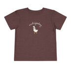 Michigoosey Toddler Tee, Cute Toddler Short Sleeve Shirt