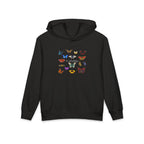 Kids' "die Schmetterlinge" German Hooded Sweatshirt — Lightweight Youth Hoodie