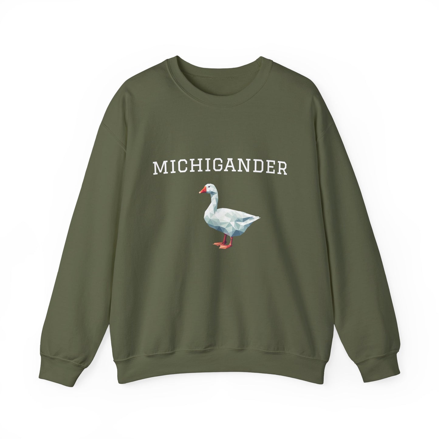 Michigander Goose Sweatshirt (collegiate)