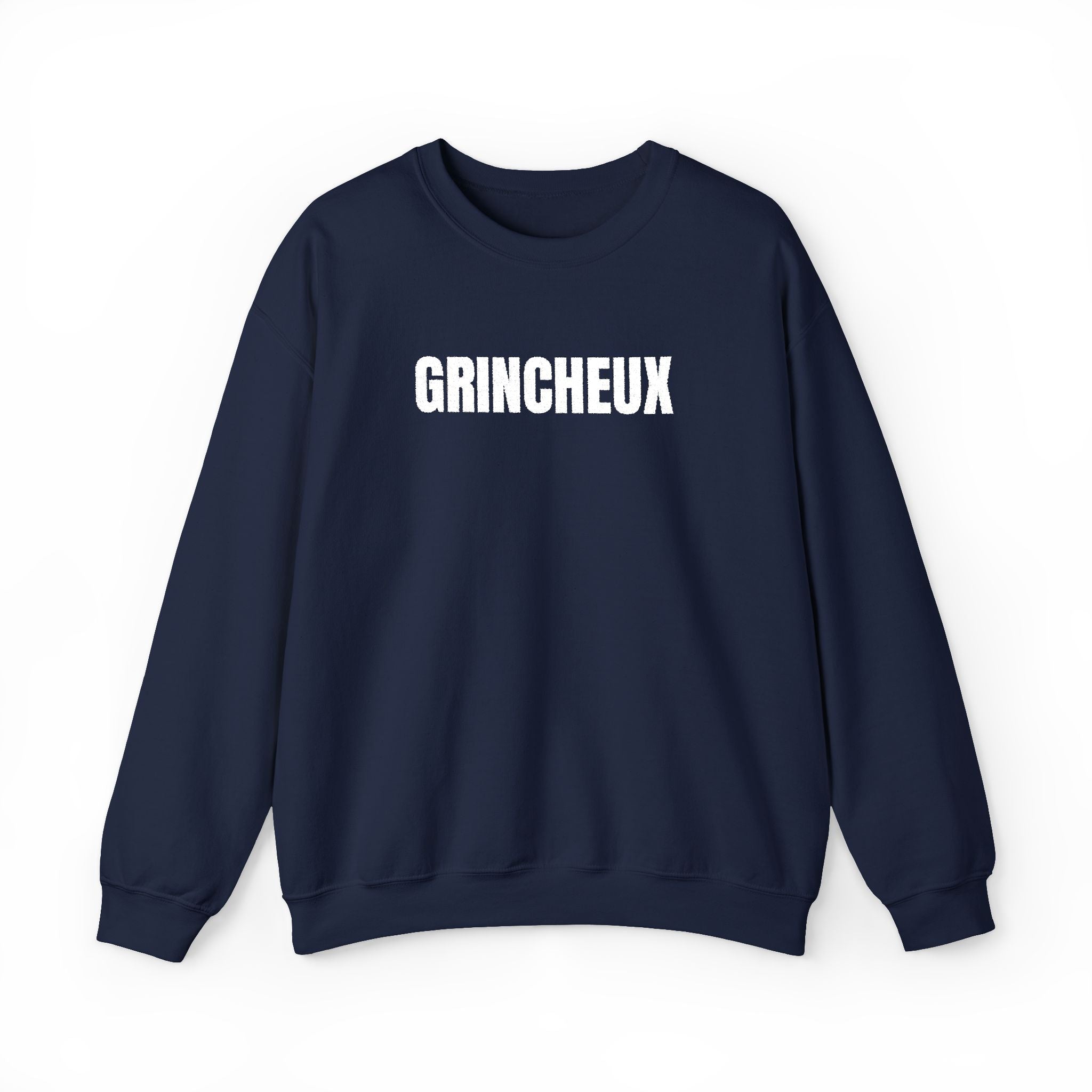 Grincheux Crewneck Sweatshirt - Funny French curmudgeon Sweater