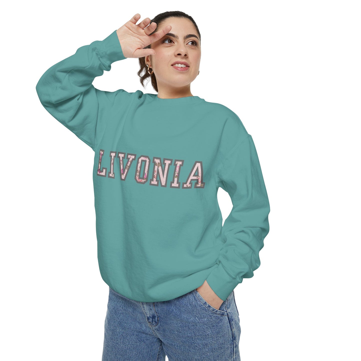 Livonia Sweatshirt (Personalize with your own city name!)