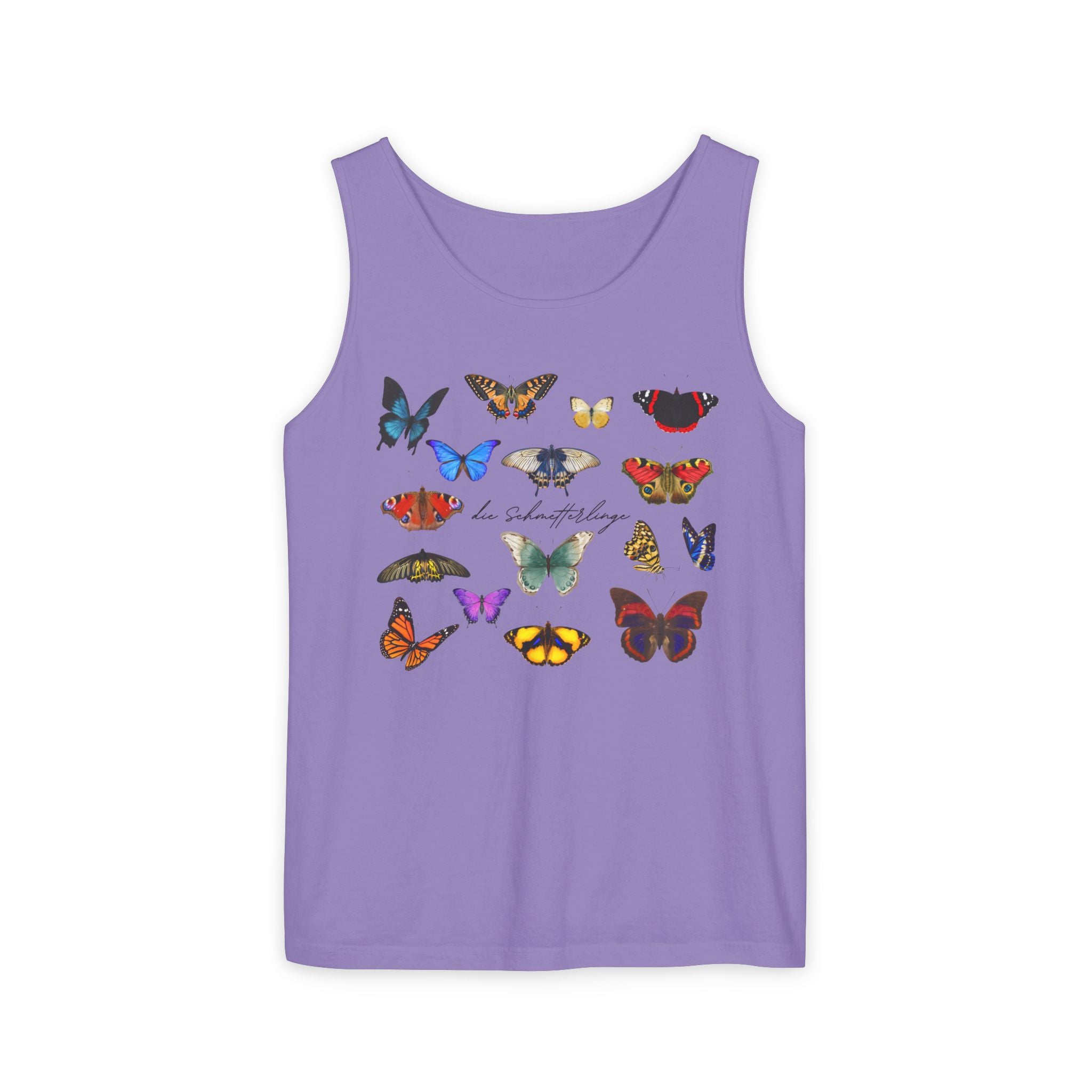 Die Schmetterlinge Tank Top — German Butterflies Graphic Tank