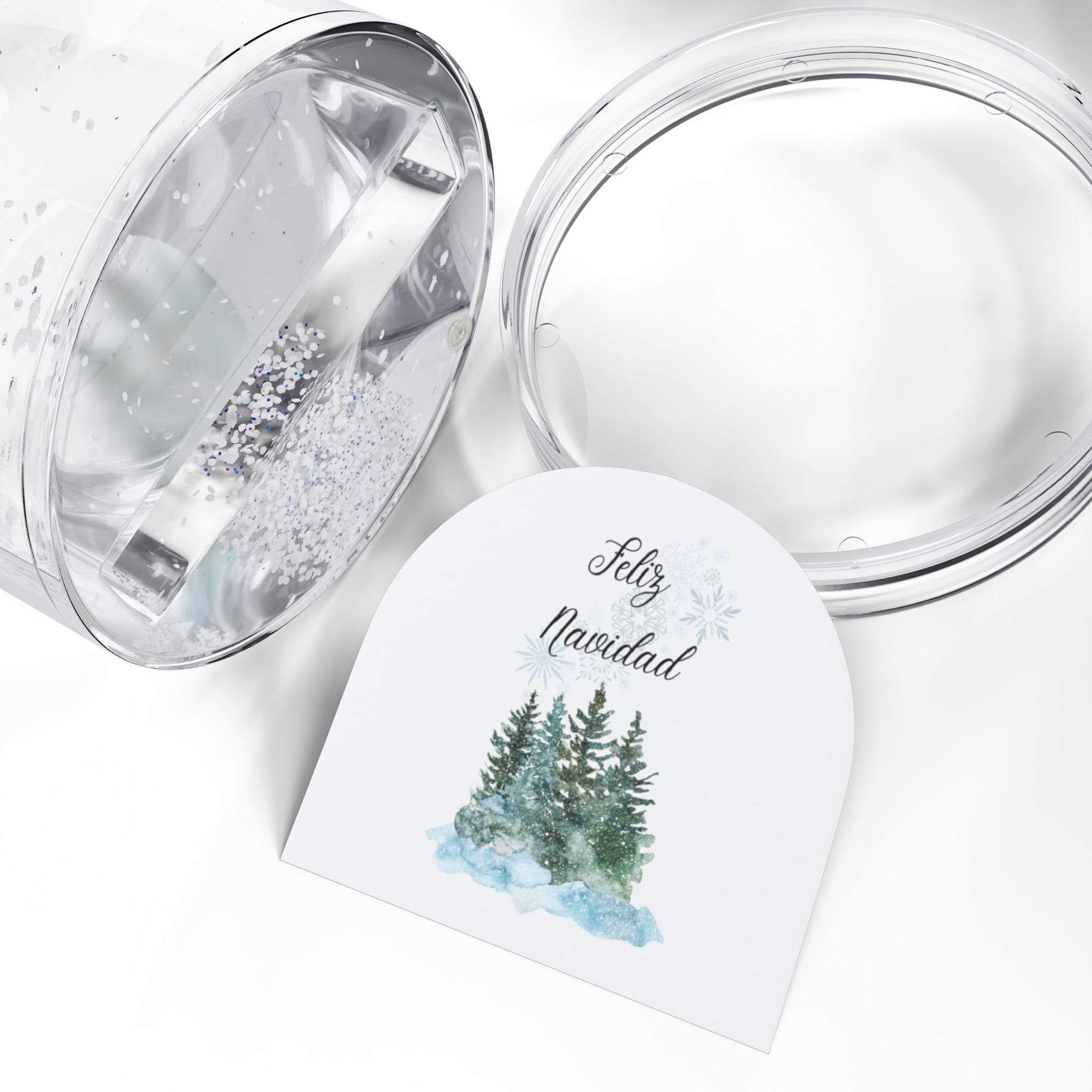 Feliz Navidad Snow Globe