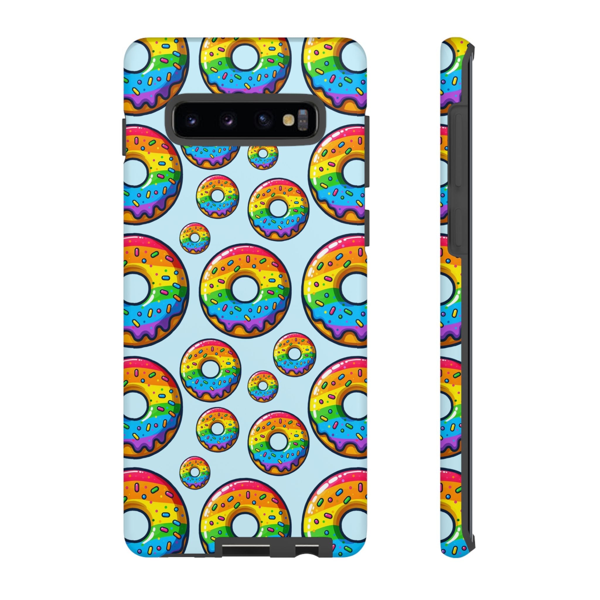 Bespattered Facade Rainbow Sprinkle Donut Tough Case