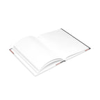 Anmerkungen Hardcover puffy Notebook by Printify