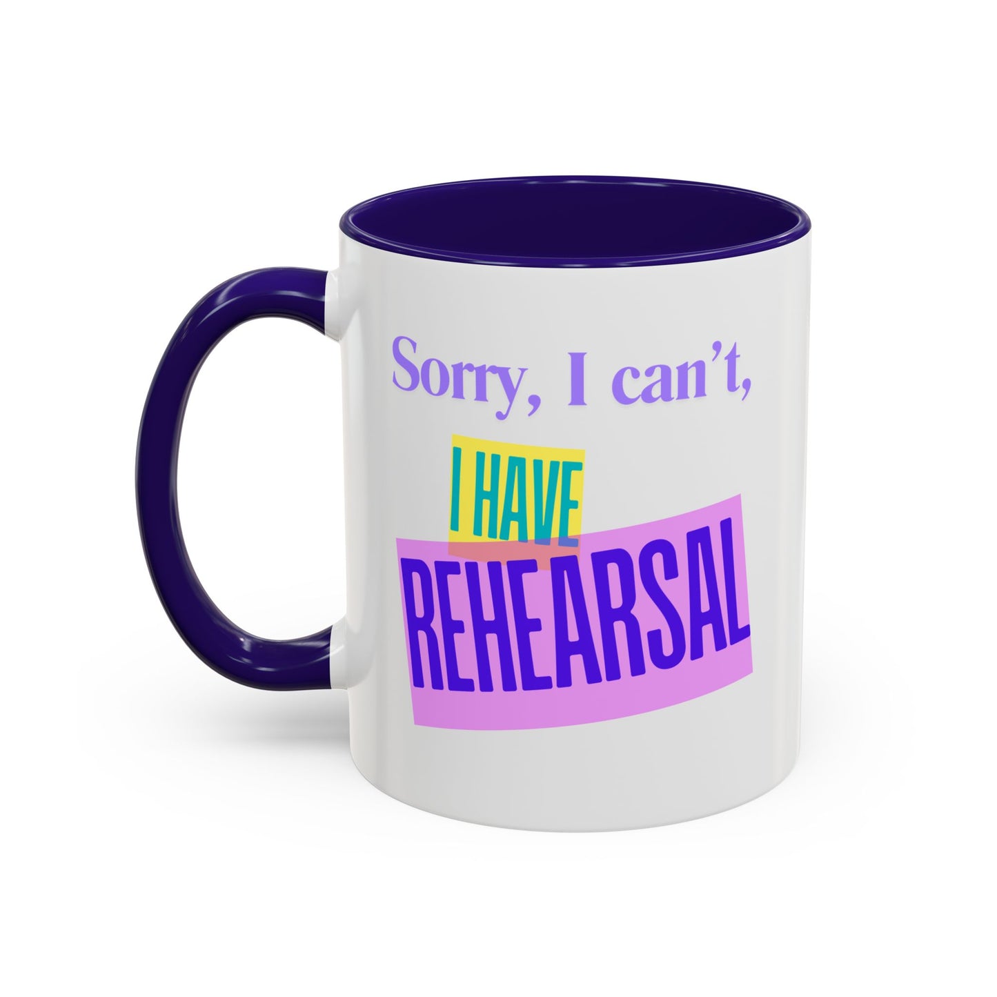 Sorry I can't I have rehearsal mug