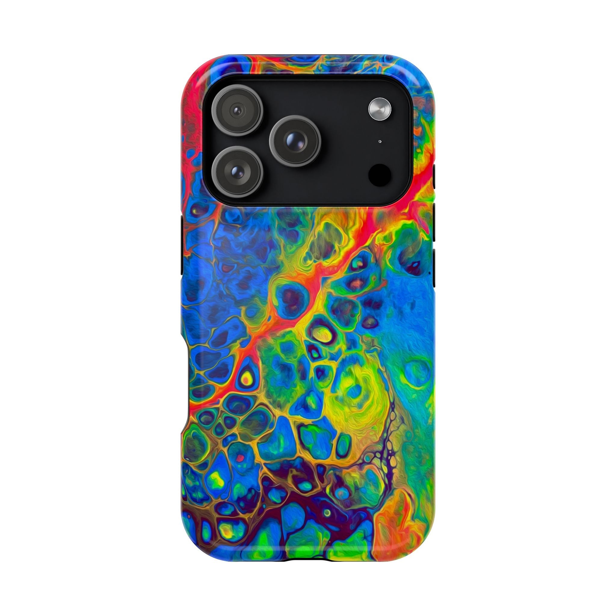 Bespattered Facade Rainbow Impact-Resistant Case