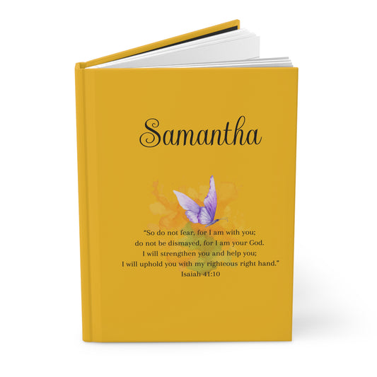 Personalized Isaiah 41:10 Journal