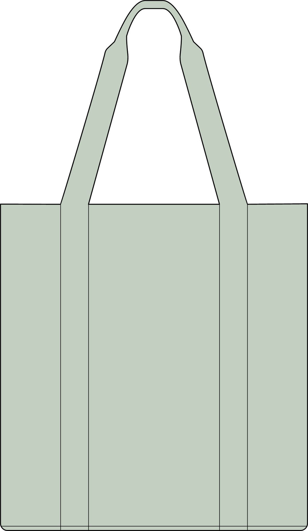 auszeit German "time off" embroidered nomad tote bag in bay or ivory, Minimalist Canvas Carry-All