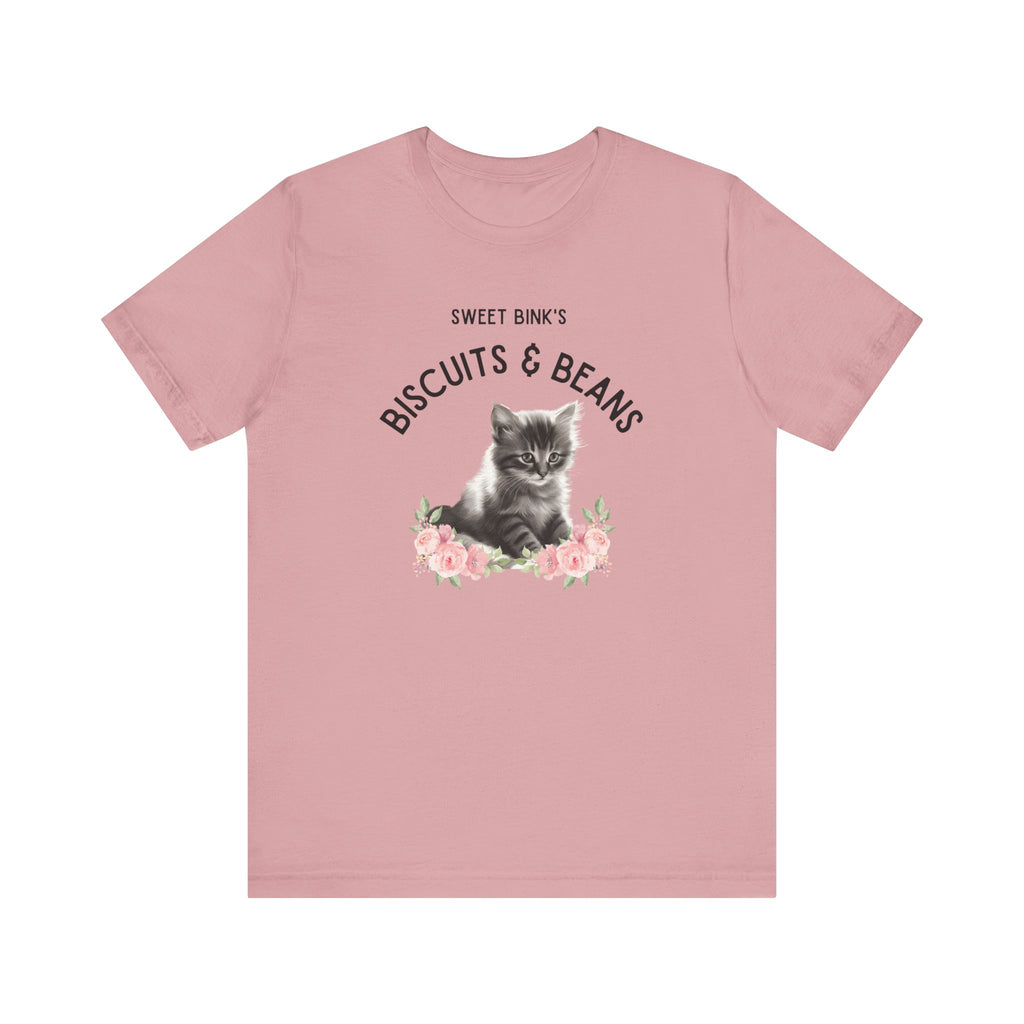 Sweet Bink's Biscuits and Beans cat tee