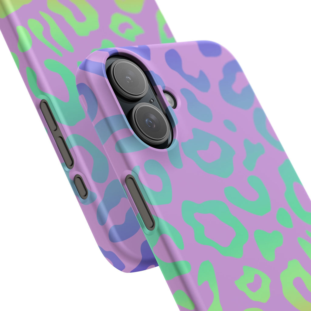 Bespattered Facade Rainbow Leopard Snap Case
