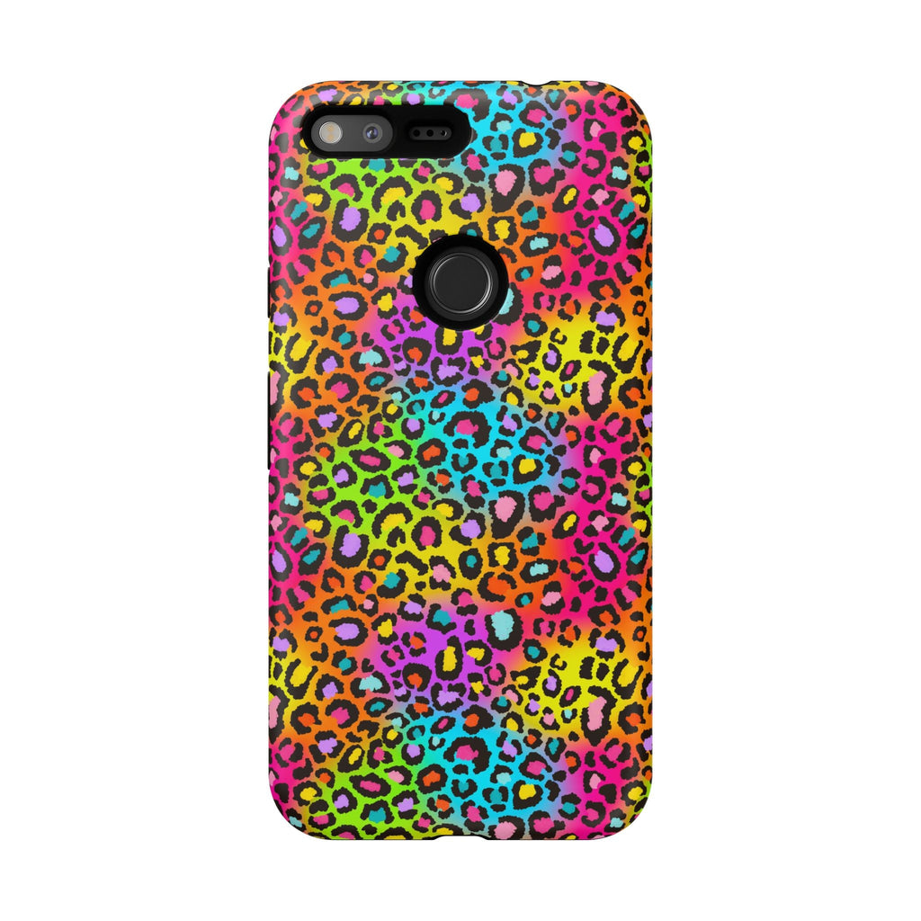 Bespattered Facade Rainbow Leopard Tough Case