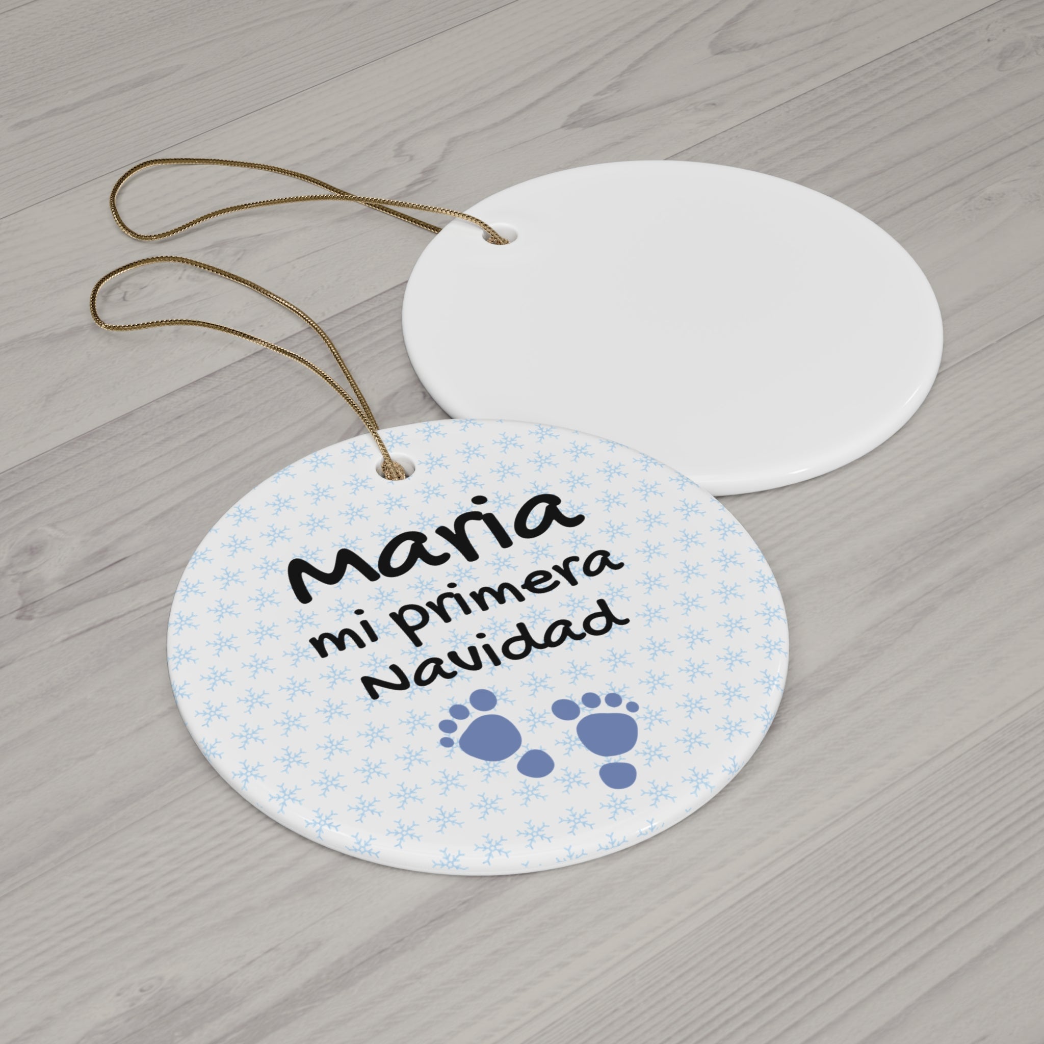 Mi primera Navidad Ceramic Ornament