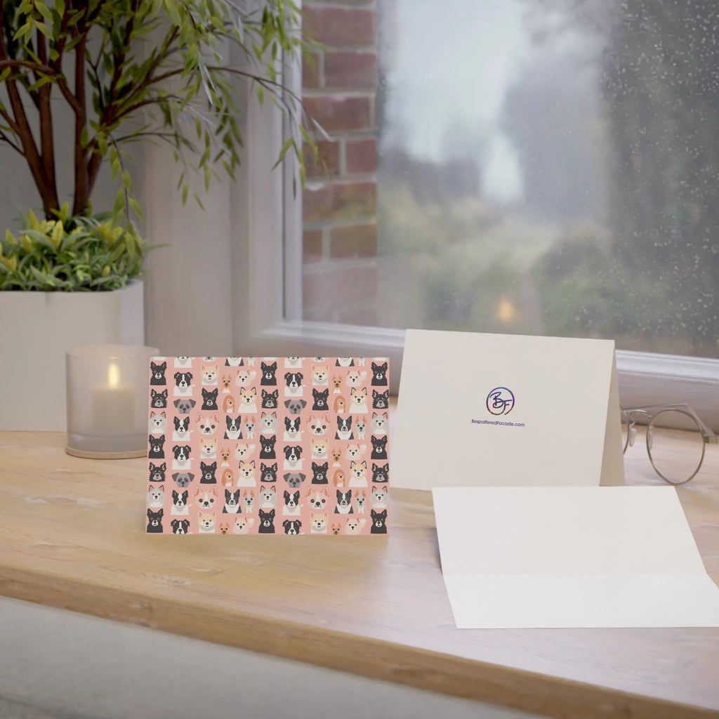 Bespattered Facade "I'm Here with My Posse" Greeting Cards | Sets of 1, 10, 30, or 50 by Bespattered Facade