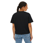 Auf Deutsch bitte Boxy Tee, German Phrase Shirt, Cropped White Tee