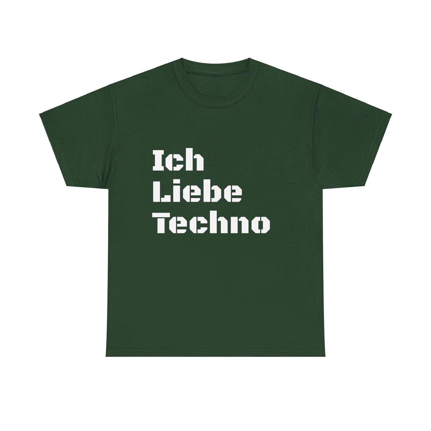 Ich Liebe Techno German Unisex Tee