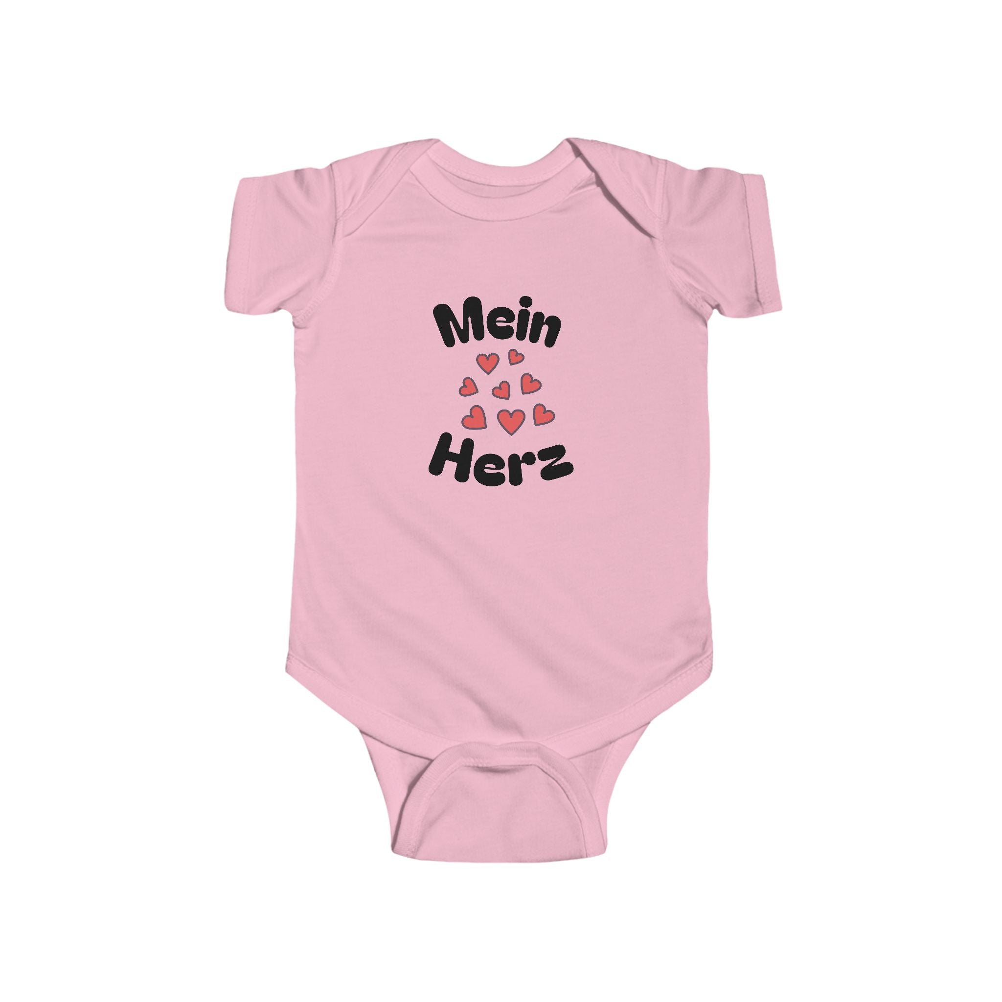 Mein Herz Infant German Bodysuit, Cute Baby Romper