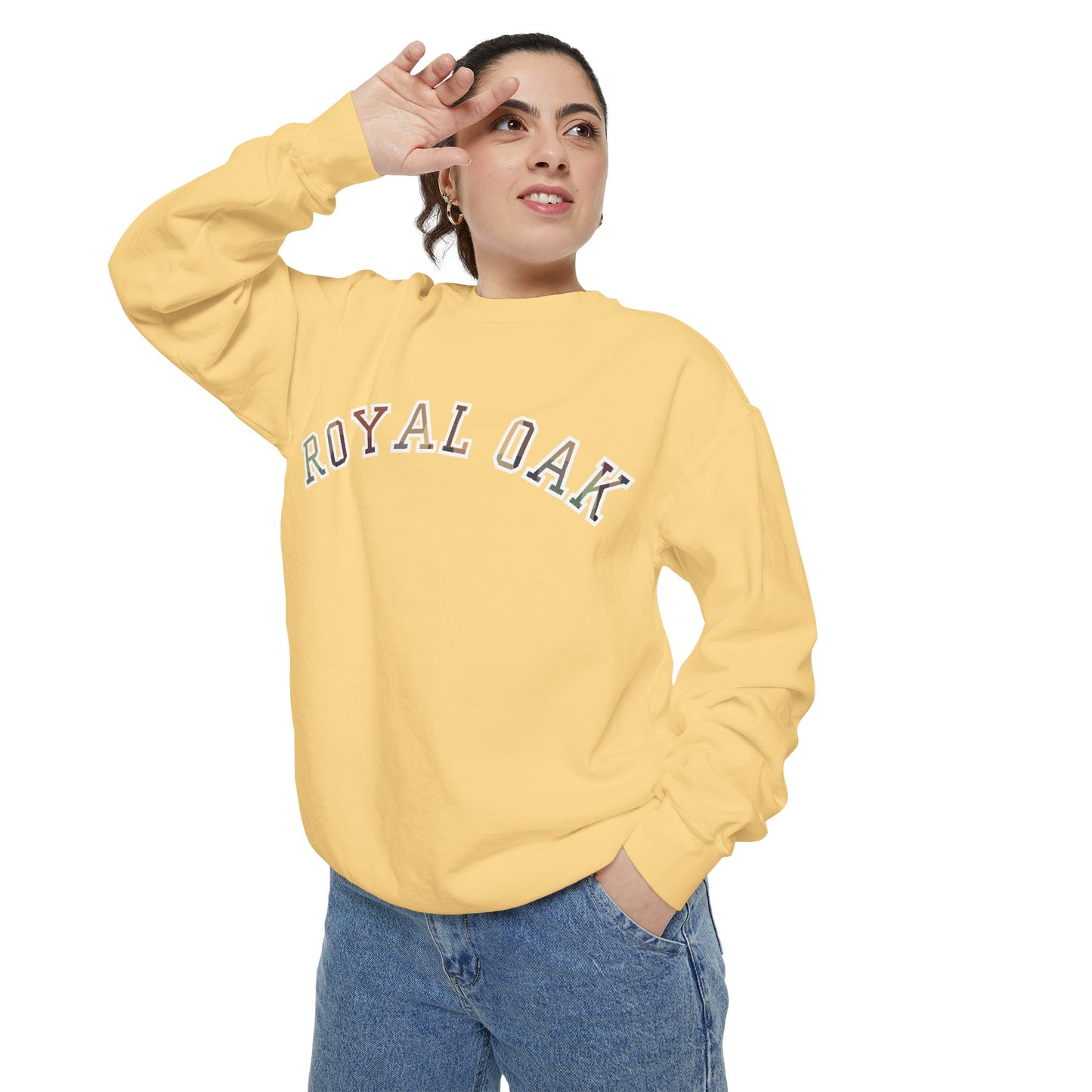 Royal Oak Plaid Sweatshirt (Personalisieren Sie es mit Ihrem eigenen Städtenamen!)