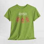 Joyeux Gingerbread Buddies Tee by Printify