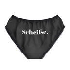 Scheiße German Bikini Underwear, Funny Women's Lingerie, European Style Panties, Unique Germany Gift, Novelty Undergarments, Retro Briefs