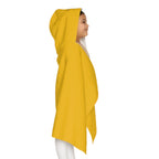 Kid's personalized ducky hooded bath towel by Printify