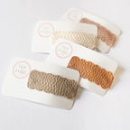 Neutral Snap Clip by Evie Pearl Handmade