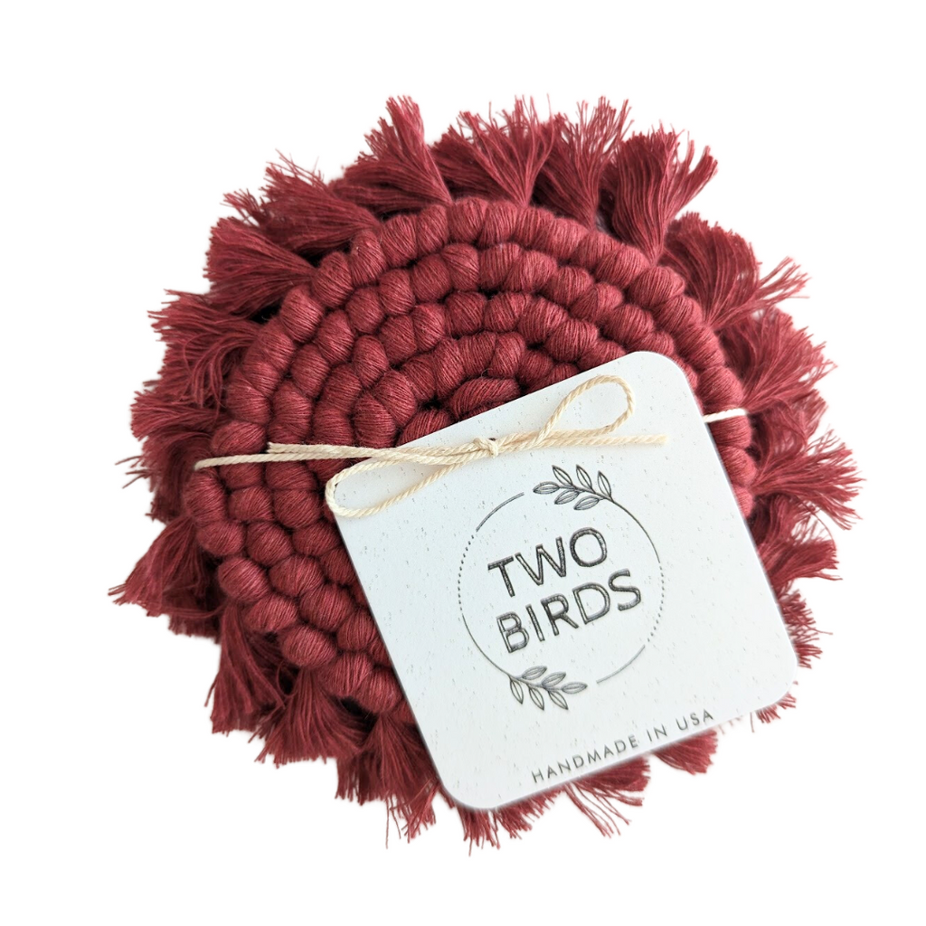 Macrame Coaster Singles