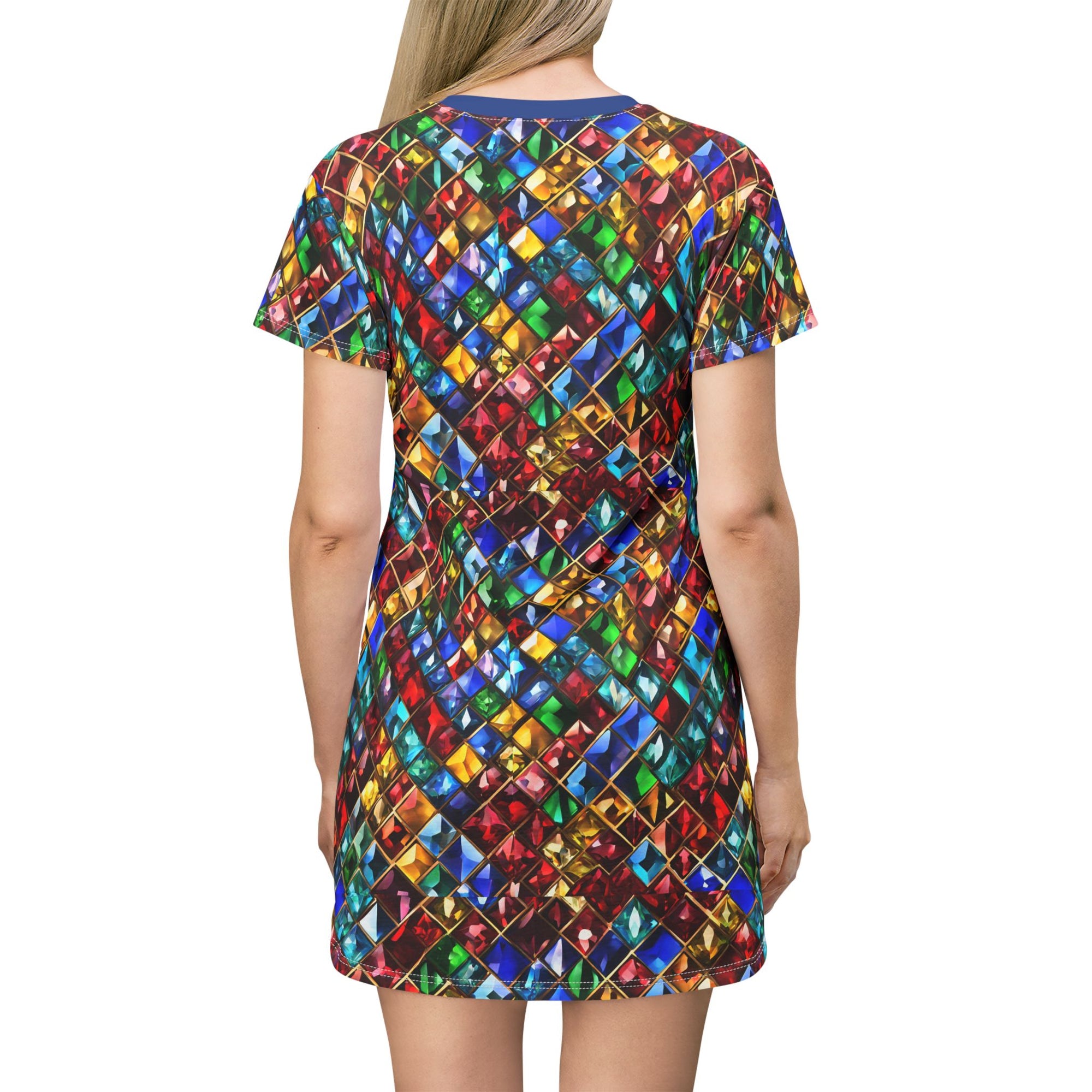 Jewel Print Summer Dress