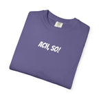 Ach, so! German saying T-Shirt, Minimalist Unisex Retro Phrase Tee