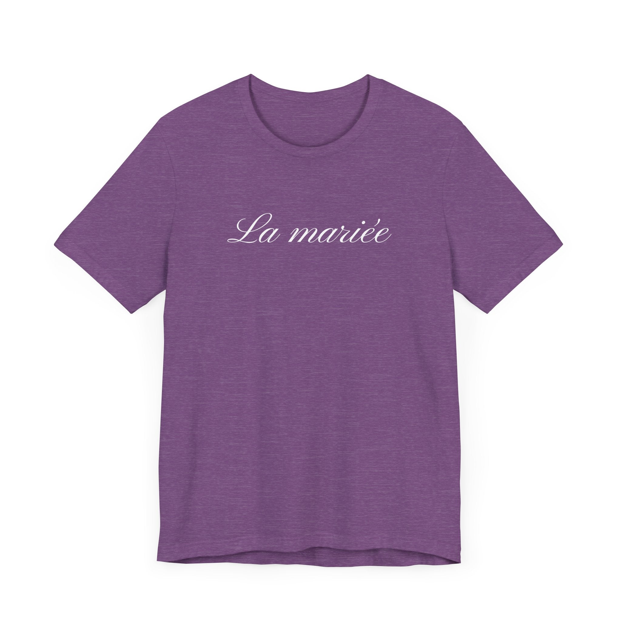 La mariée bride T-Shirt, Wedding Tee, Bridal Party Shirt - La Vie Bien - Bachelorette party - Bachelorette party French