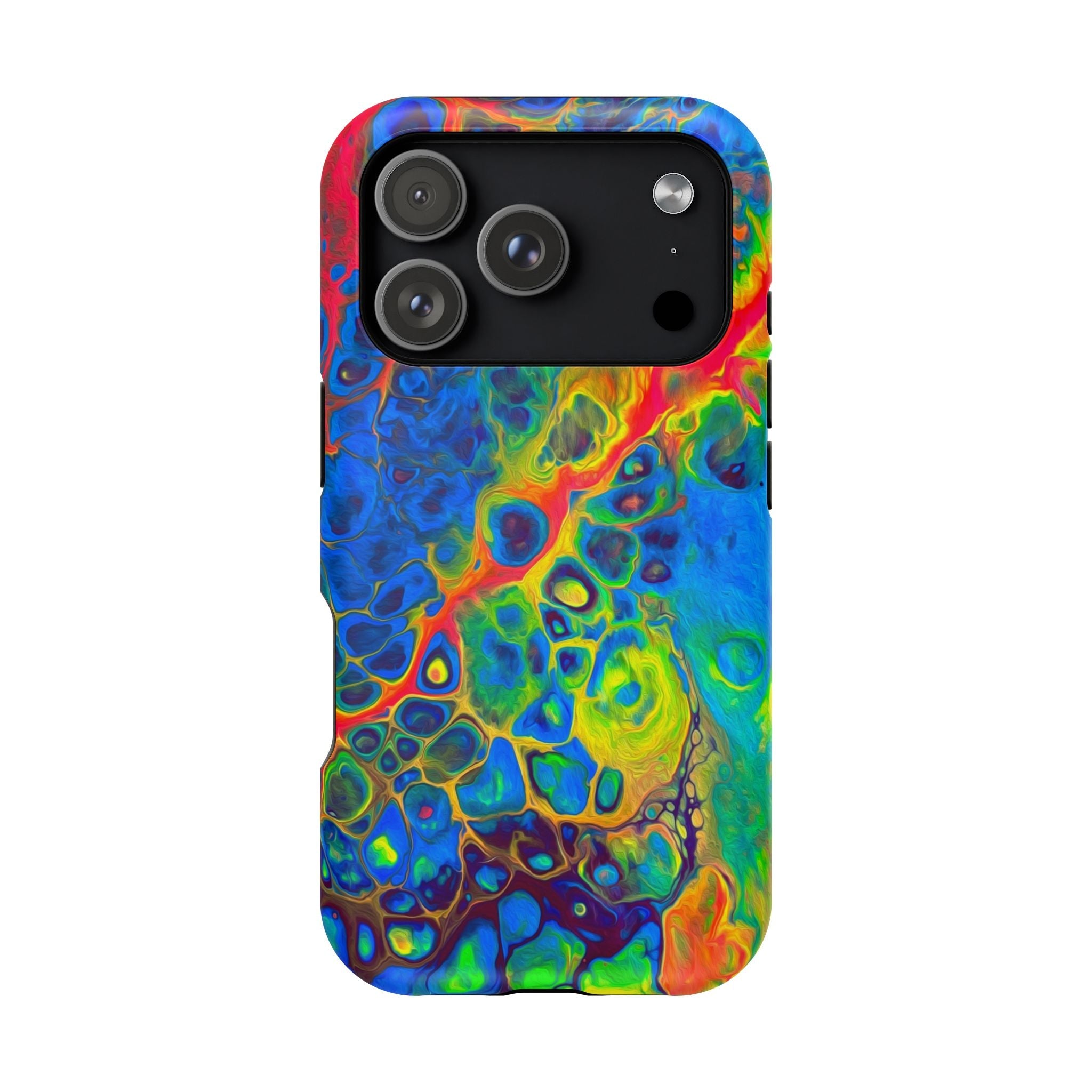 Bespattered Facade Rainbow Impact-Resistant Case