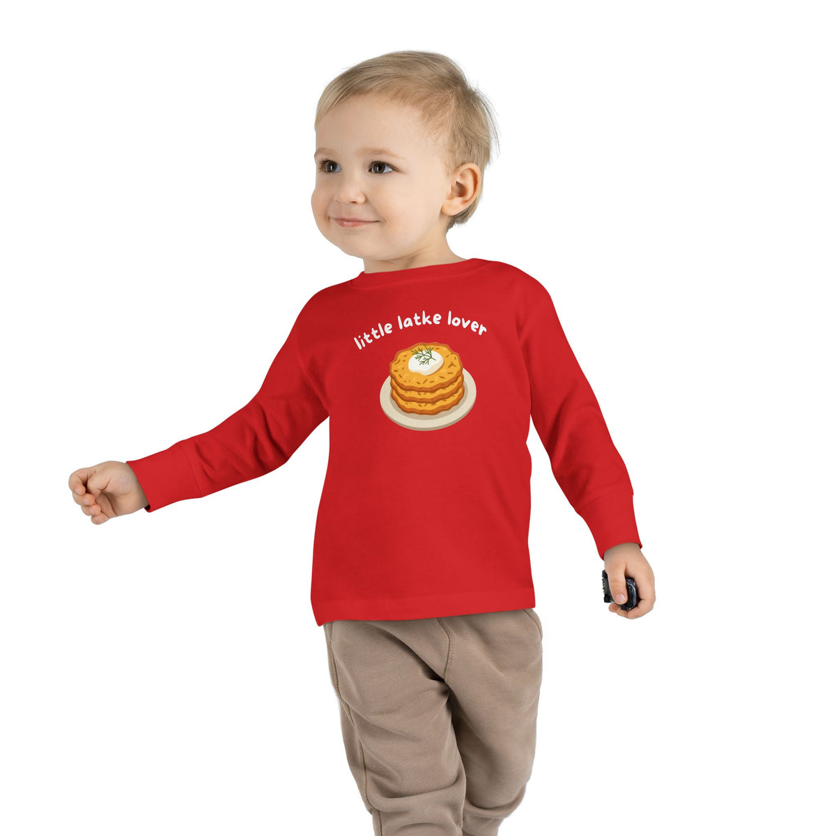 Little Latke Lover Potato Pancake Long Sleeve Tee