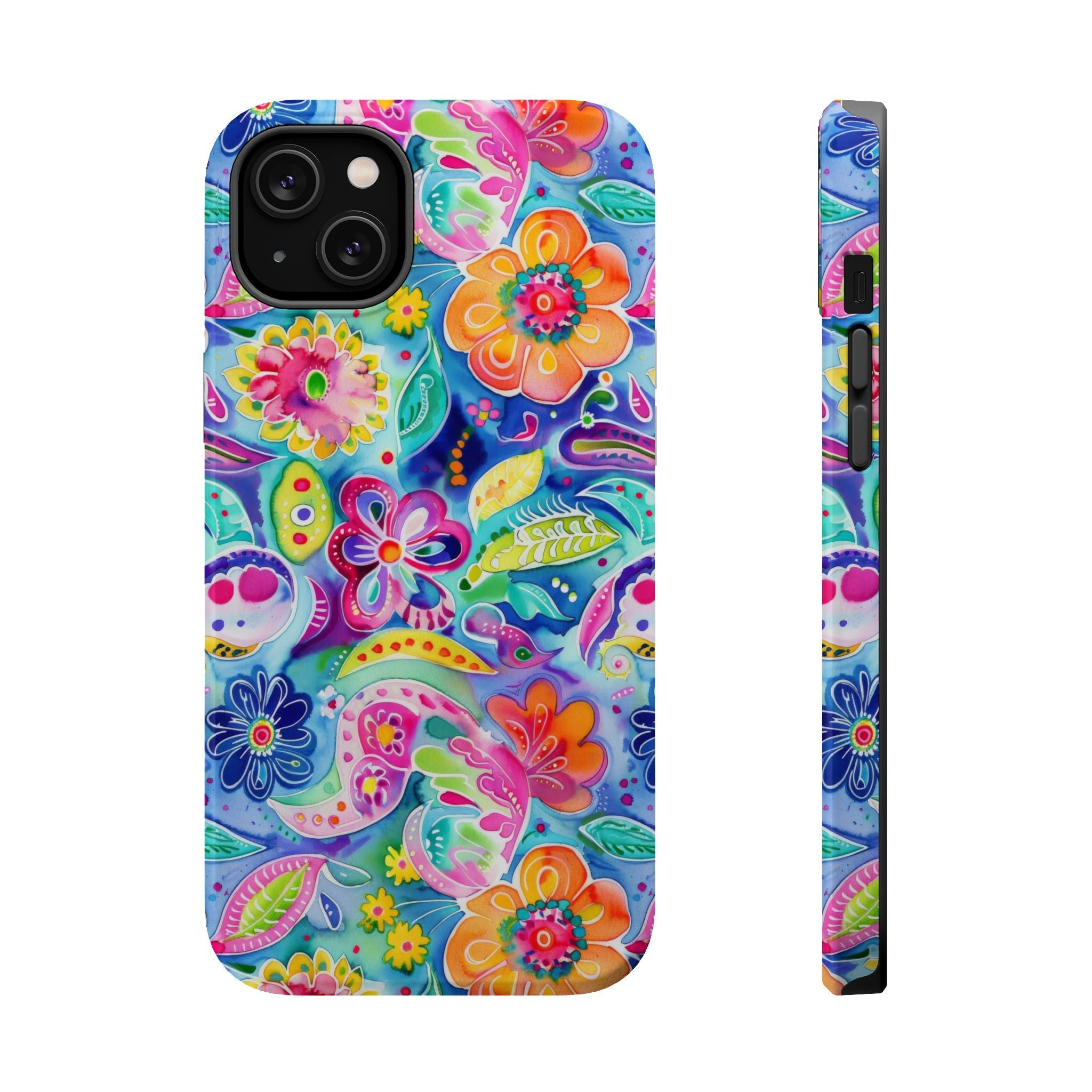 Bespattered Facade Floral Doodles MagSafe Tough Case