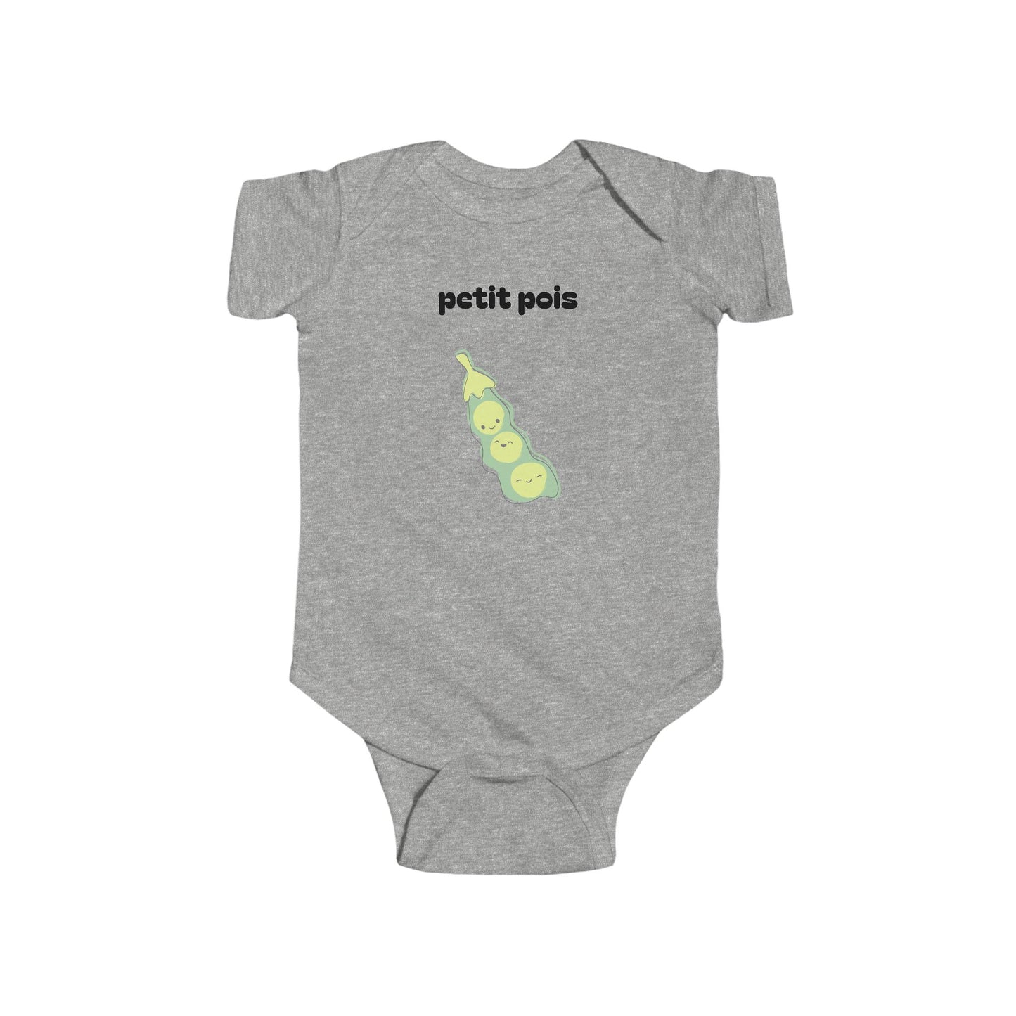 Petit pois (Little pea) French onesie