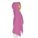 Kid's personalized ballet slippers hooded bath towel by Printify