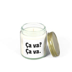 Ca va? Ca va. Scented Candles by Printify