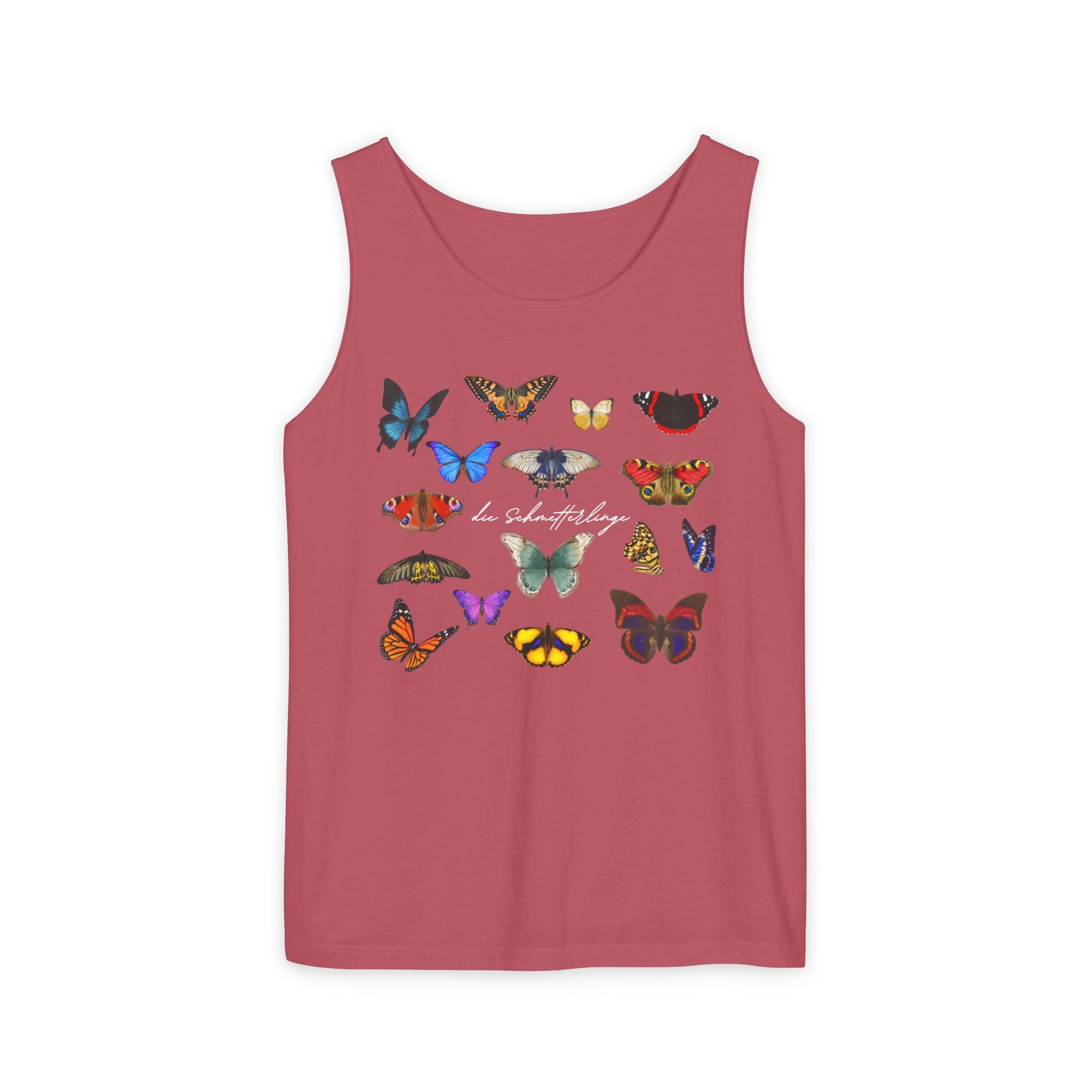 Die Schmetterlinge Tank Top — German Butterflies Graphic Tank