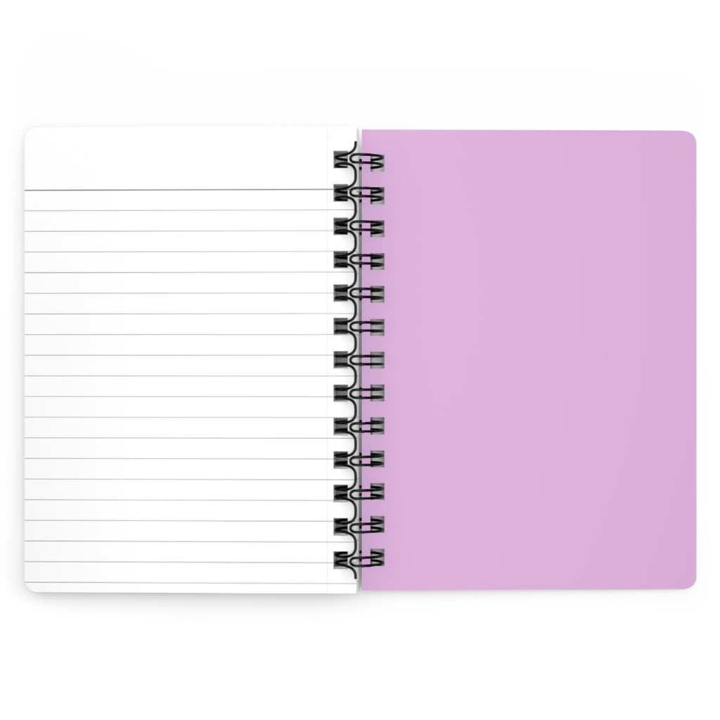 ¡Sí, por favor! (yes, please!) Spanish soft serve colorful lined Spiral Notebook, Pastel Ice Cream Journal