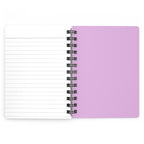 ¡Sí, por favor! (yes, please!) Spanish soft serve colorful lined Spiral Notebook, Pastel Ice Cream Journal
