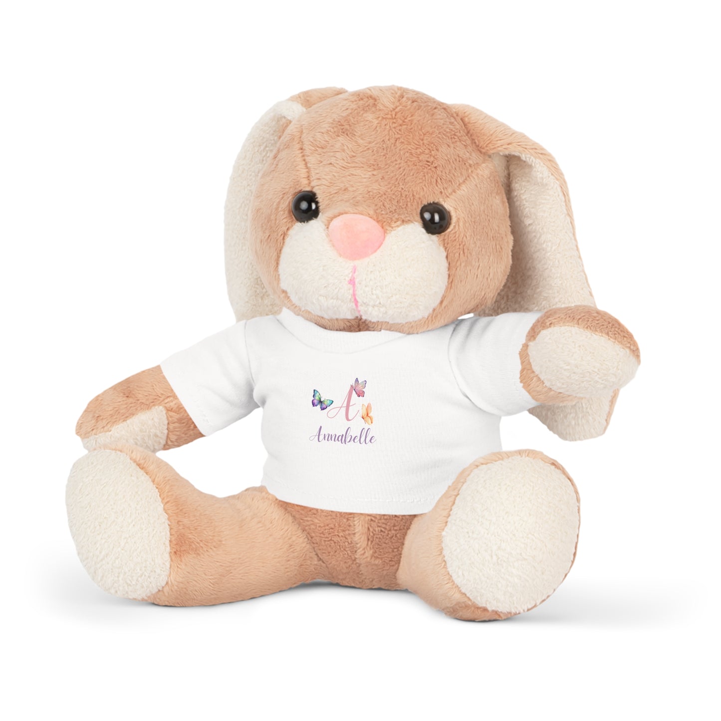 Personalized stuffed animal- Butterfly with initial