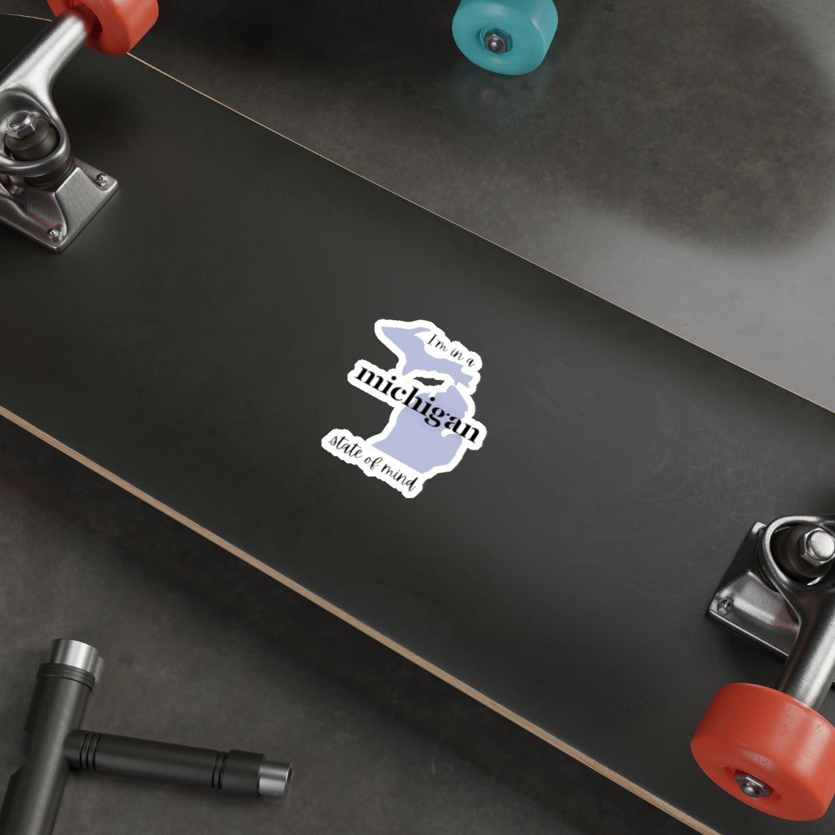 I'm in a Michigan State of Mind Die - Cut Sticker