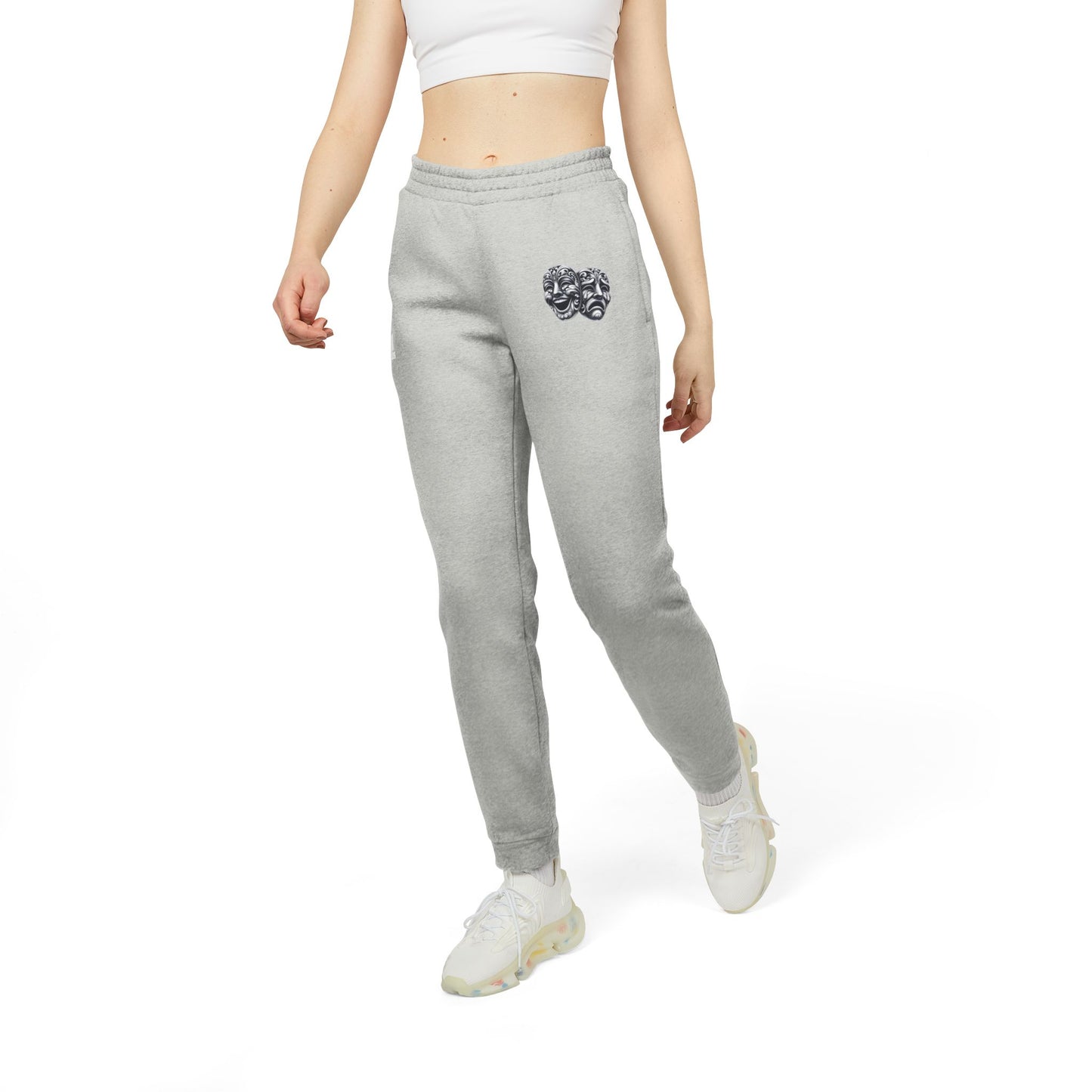 Theaterhose für Schauspieler, Adidas Unisex Fleece Jogger, Techie Jogginghose, Drama Maskenhose für die Schauspieler-Crew, Bühnenhelfer