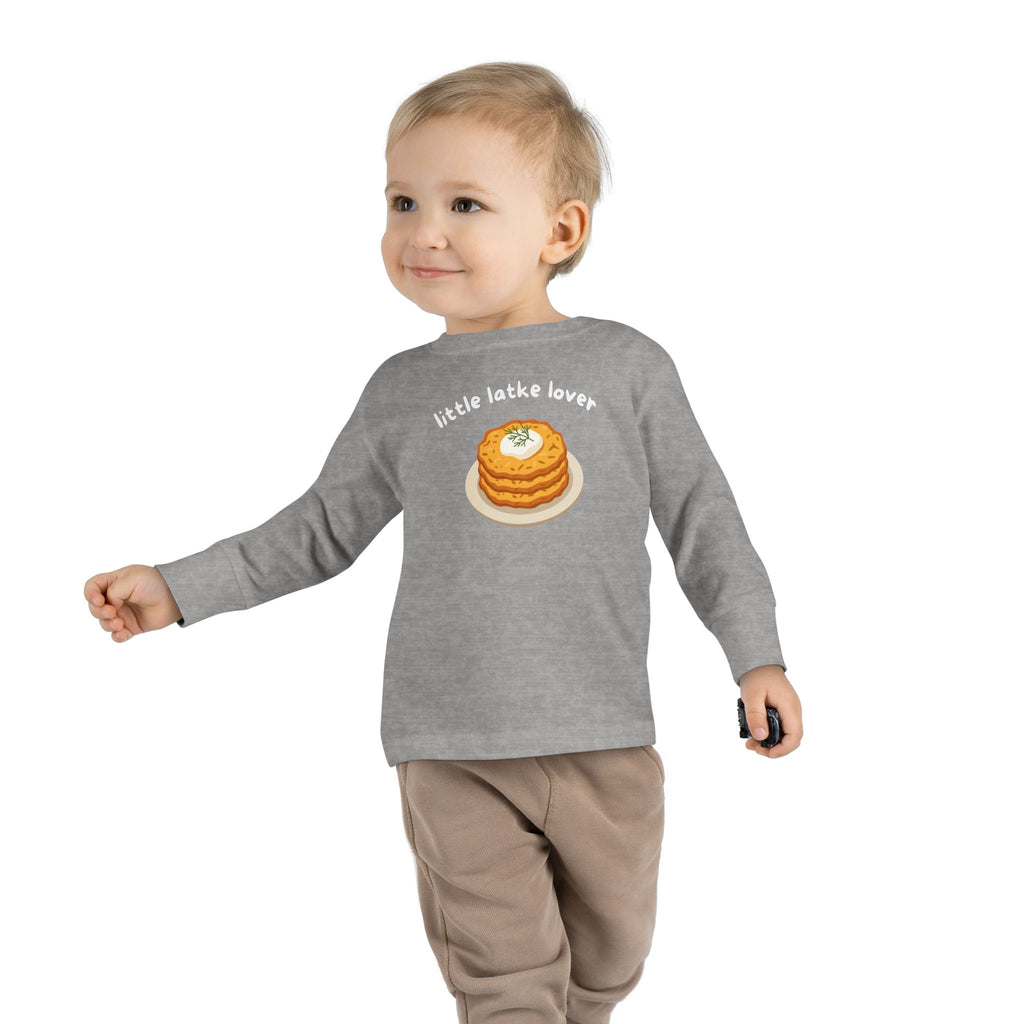 Little Latke Lover Potato Pancake Long Sleeve Tee