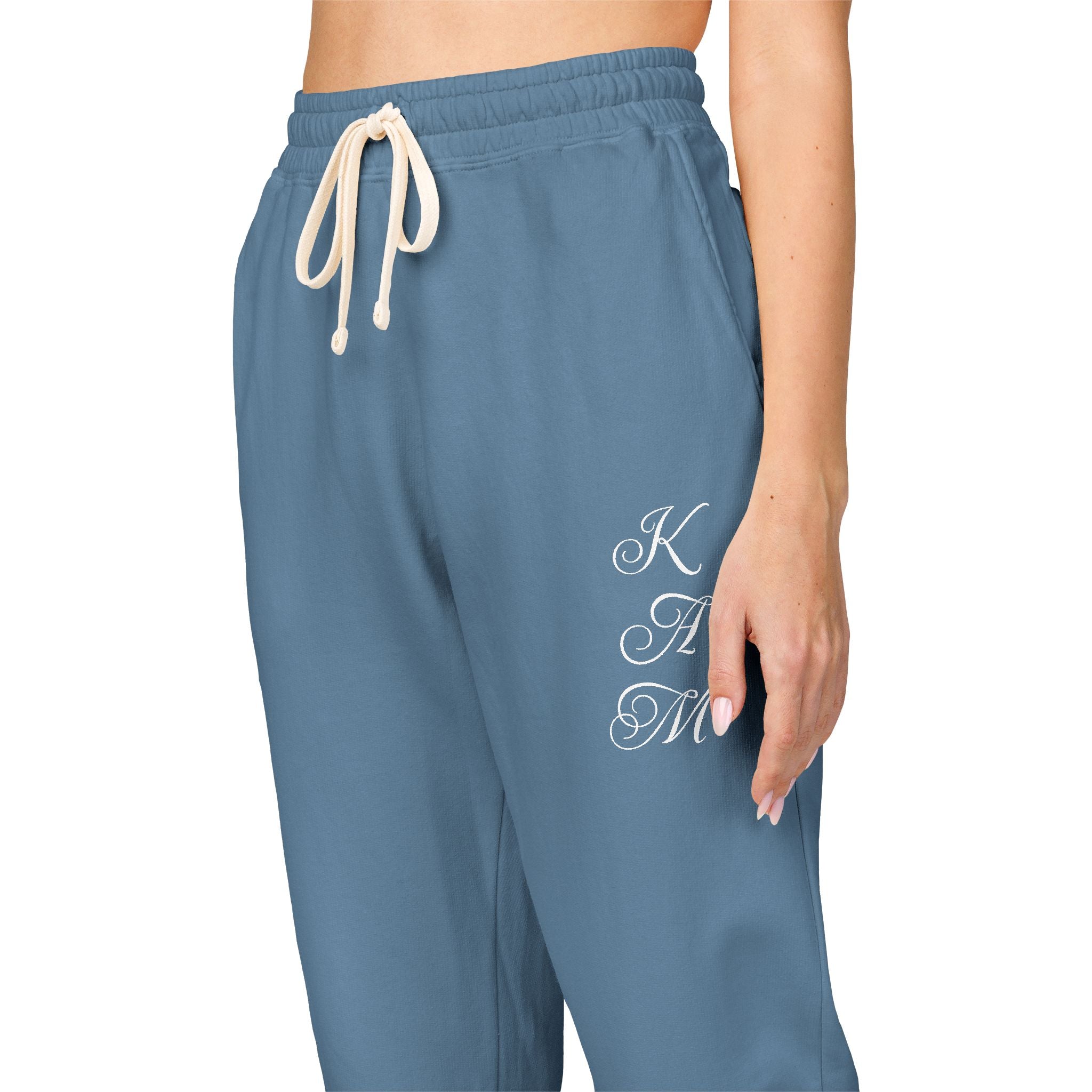 Personalized Monogram Joggers — Casual Unisex Fleece Sweatpants
