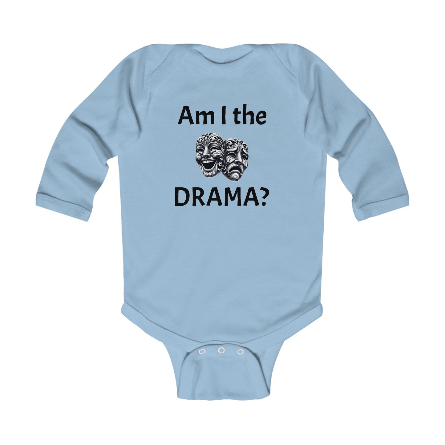 Suis-je le drame ? Masque de théâtre pour bébé