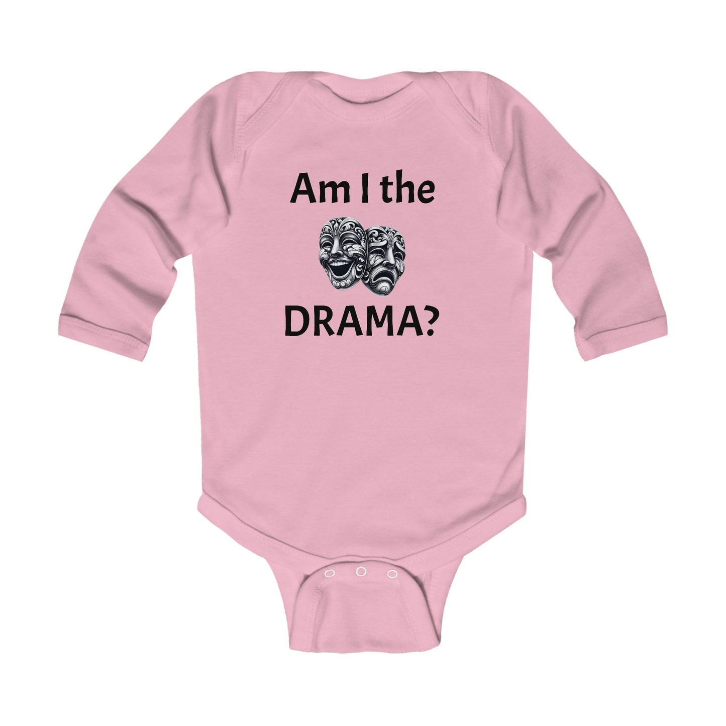 Suis-je le drame ? Masque de théâtre pour bébé